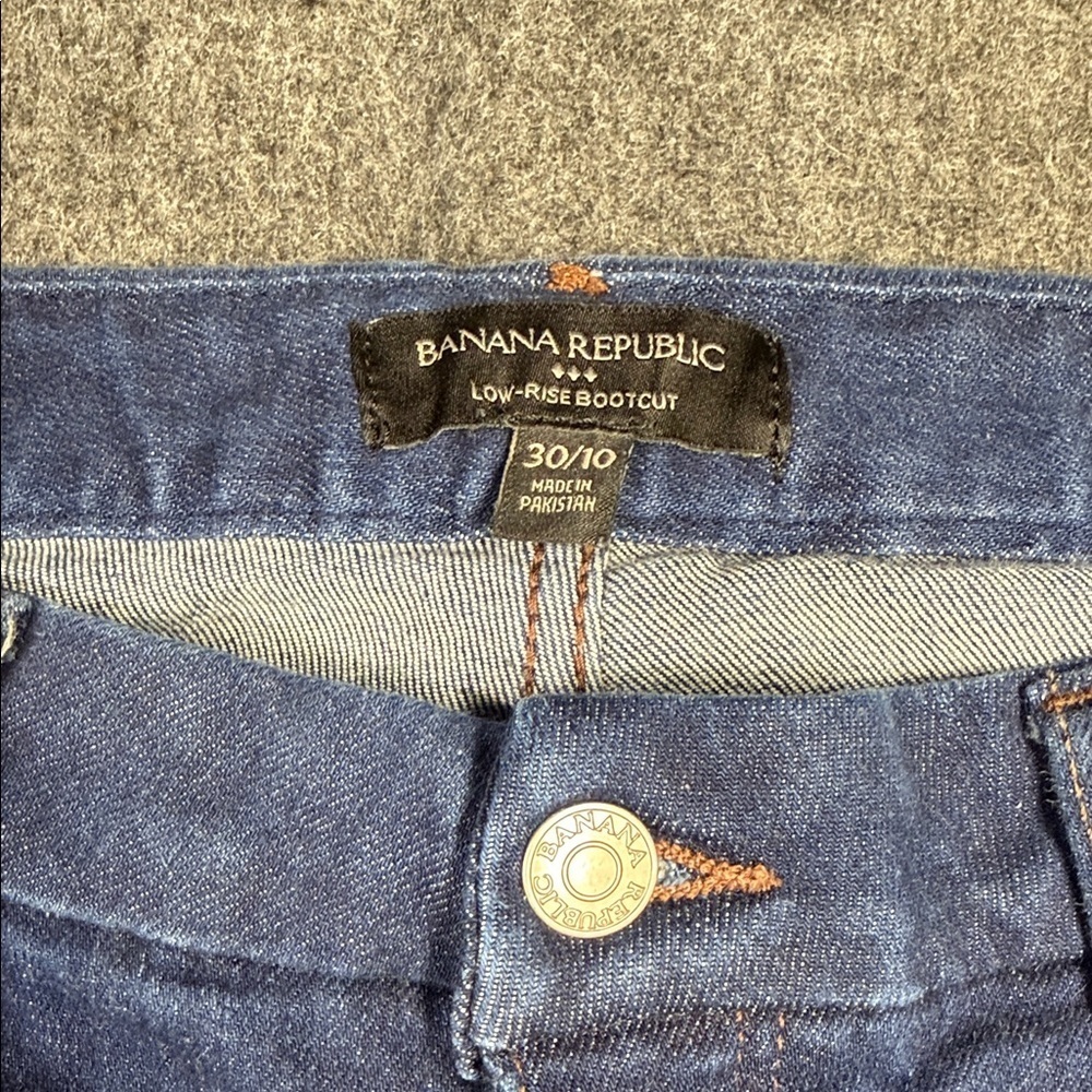 Banana Republic Dark Blue Flare Jeans - Picture 4 of 7